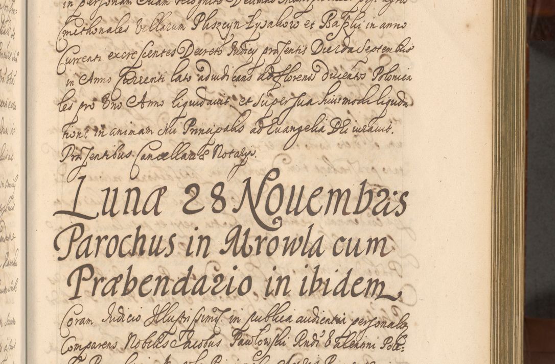 Zdjęcie nr 242 dla obiektu archiwalnego: Acta actorum episcopalium R. D. Andreae Trzebicki, episcopi Cracoviensis et ducis Severiae a die 26 Augusti anni 1661 ad annum 1666 inclusive. Volumen III.