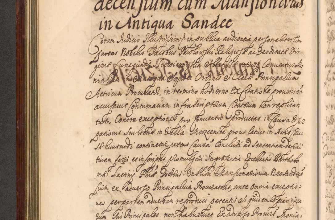 Zdjęcie nr 235 dla obiektu archiwalnego: Acta actorum episcopalium R. D. Andreae Trzebicki, episcopi Cracoviensis et ducis Severiae a die 26 Augusti anni 1661 ad annum 1666 inclusive. Volumen III.