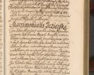 Zdjęcie nr 234 dla obiektu archiwalnego: Acta actorum episcopalium R. D. Andreae Trzebicki, episcopi Cracoviensis et ducis Severiae a die 26 Augusti anni 1661 ad annum 1666 inclusive. Volumen III.