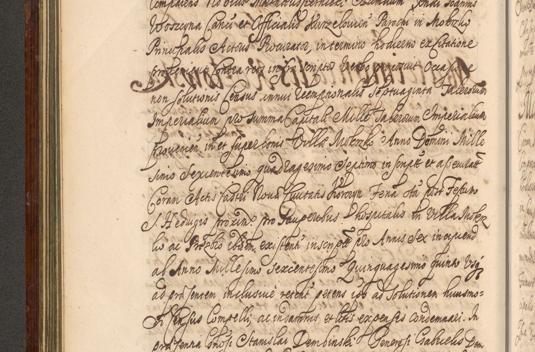 Zdjęcie nr 233 dla obiektu archiwalnego: Acta actorum episcopalium R. D. Andreae Trzebicki, episcopi Cracoviensis et ducis Severiae a die 26 Augusti anni 1661 ad annum 1666 inclusive. Volumen III.