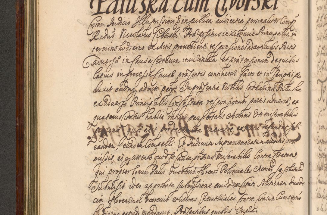 Zdjęcie nr 221 dla obiektu archiwalnego: Acta actorum episcopalium R. D. Andreae Trzebicki, episcopi Cracoviensis et ducis Severiae a die 26 Augusti anni 1661 ad annum 1666 inclusive. Volumen III.