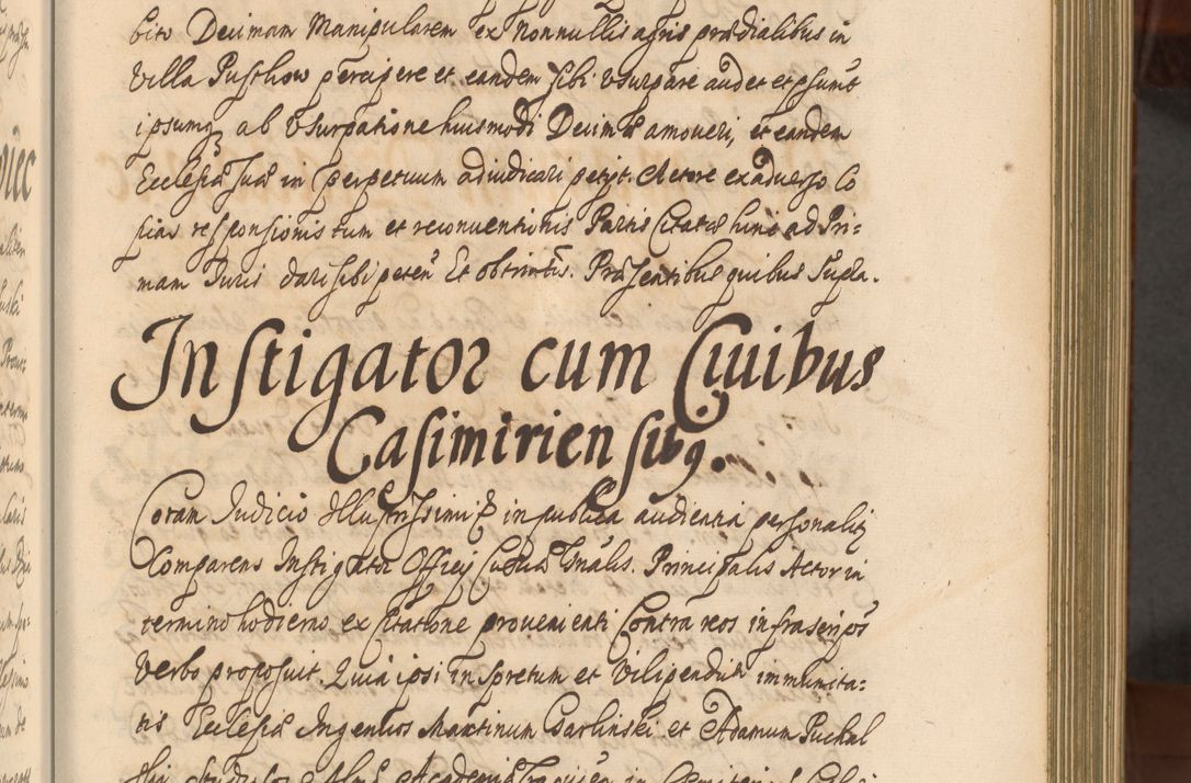 Zdjęcie nr 218 dla obiektu archiwalnego: Acta actorum episcopalium R. D. Andreae Trzebicki, episcopi Cracoviensis et ducis Severiae a die 26 Augusti anni 1661 ad annum 1666 inclusive. Volumen III.