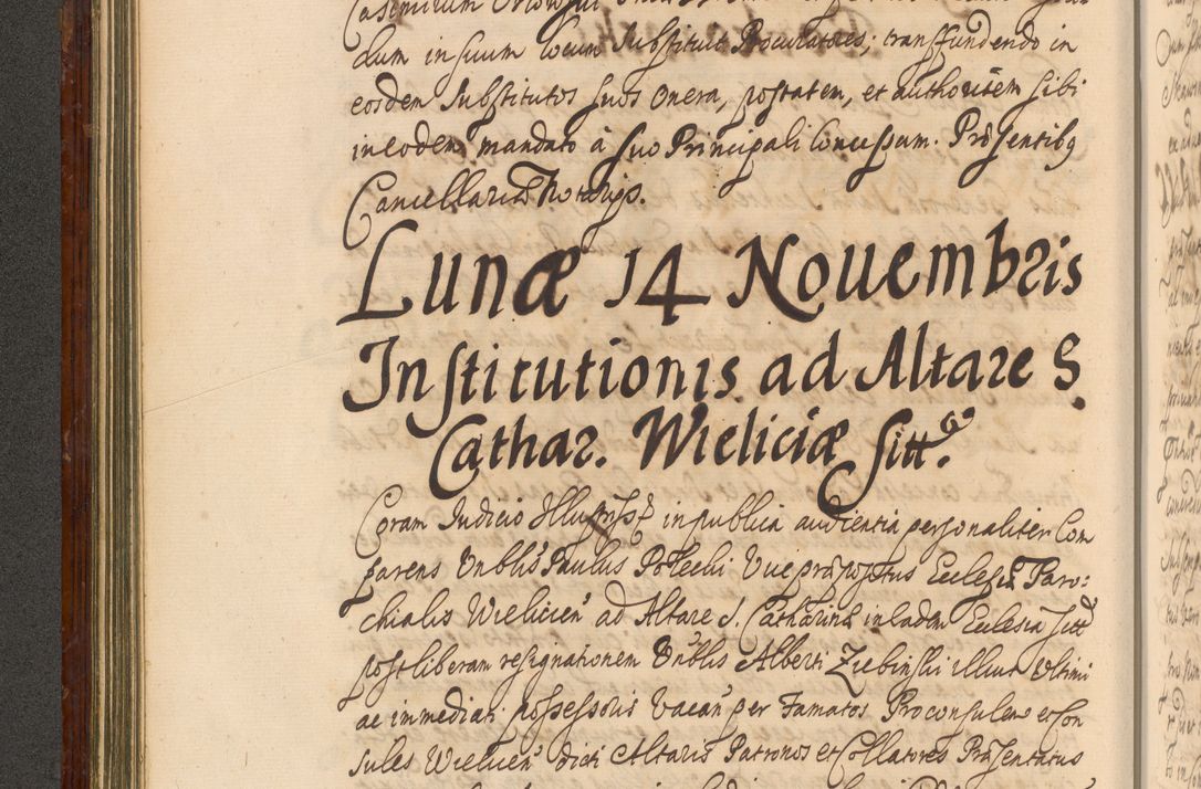 Zdjęcie nr 215 dla obiektu archiwalnego: Acta actorum episcopalium R. D. Andreae Trzebicki, episcopi Cracoviensis et ducis Severiae a die 26 Augusti anni 1661 ad annum 1666 inclusive. Volumen III.