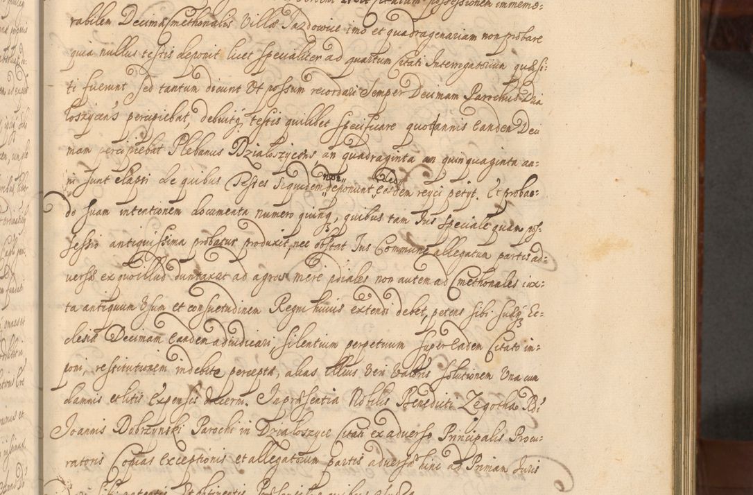 Zdjęcie nr 408 dla obiektu archiwalnego: Acta actorum episcopalium R. D. Andreae Trzebicki, episcopi Cracoviensis et ducis Severiae a die 26 Augusti anni 1661 ad annum 1666 inclusive. Volumen III.