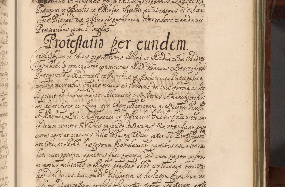Zdjęcie nr 602 dla obiektu archiwalnego: Acta actorum episcopalium R. D. Andreae Trzebicki, episcopi Cracoviensis et ducis Severiae a die 26 Augusti anni 1661 ad annum 1666 inclusive. Volumen III.