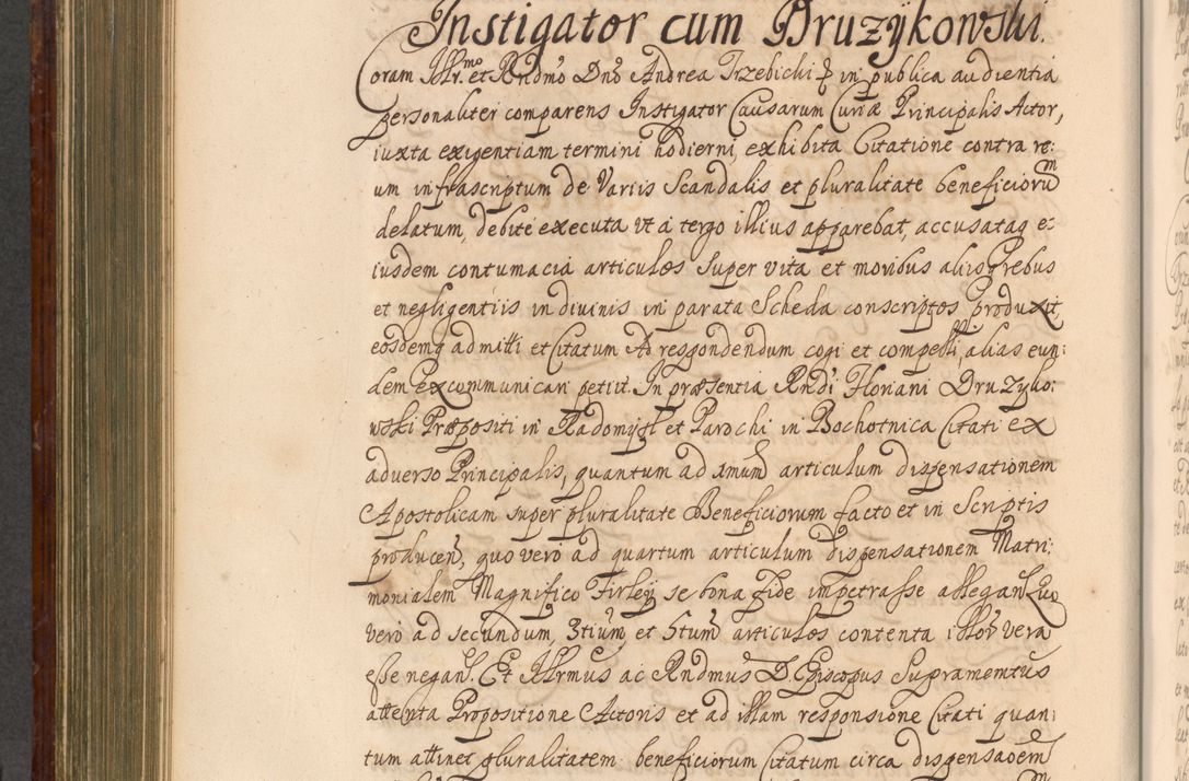 Zdjęcie nr 601 dla obiektu archiwalnego: Acta actorum episcopalium R. D. Andreae Trzebicki, episcopi Cracoviensis et ducis Severiae a die 26 Augusti anni 1661 ad annum 1666 inclusive. Volumen III.
