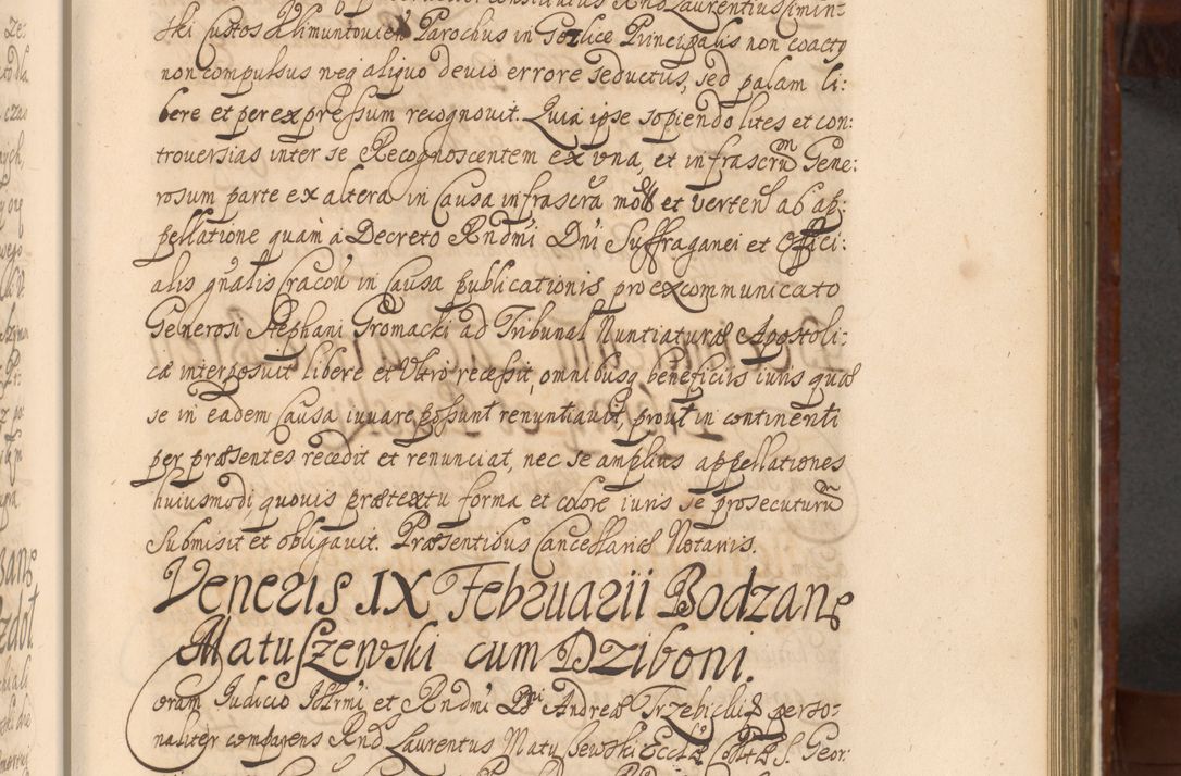 Zdjęcie nr 596 dla obiektu archiwalnego: Acta actorum episcopalium R. D. Andreae Trzebicki, episcopi Cracoviensis et ducis Severiae a die 26 Augusti anni 1661 ad annum 1666 inclusive. Volumen III.