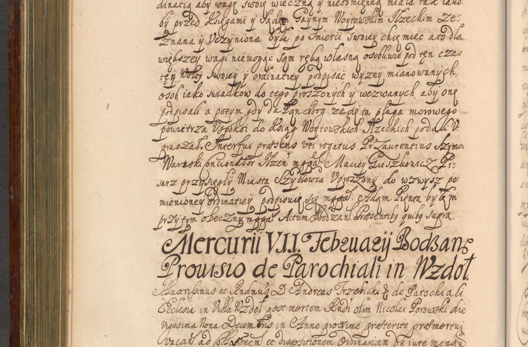 Zdjęcie nr 595 dla obiektu archiwalnego: Acta actorum episcopalium R. D. Andreae Trzebicki, episcopi Cracoviensis et ducis Severiae a die 26 Augusti anni 1661 ad annum 1666 inclusive. Volumen III.