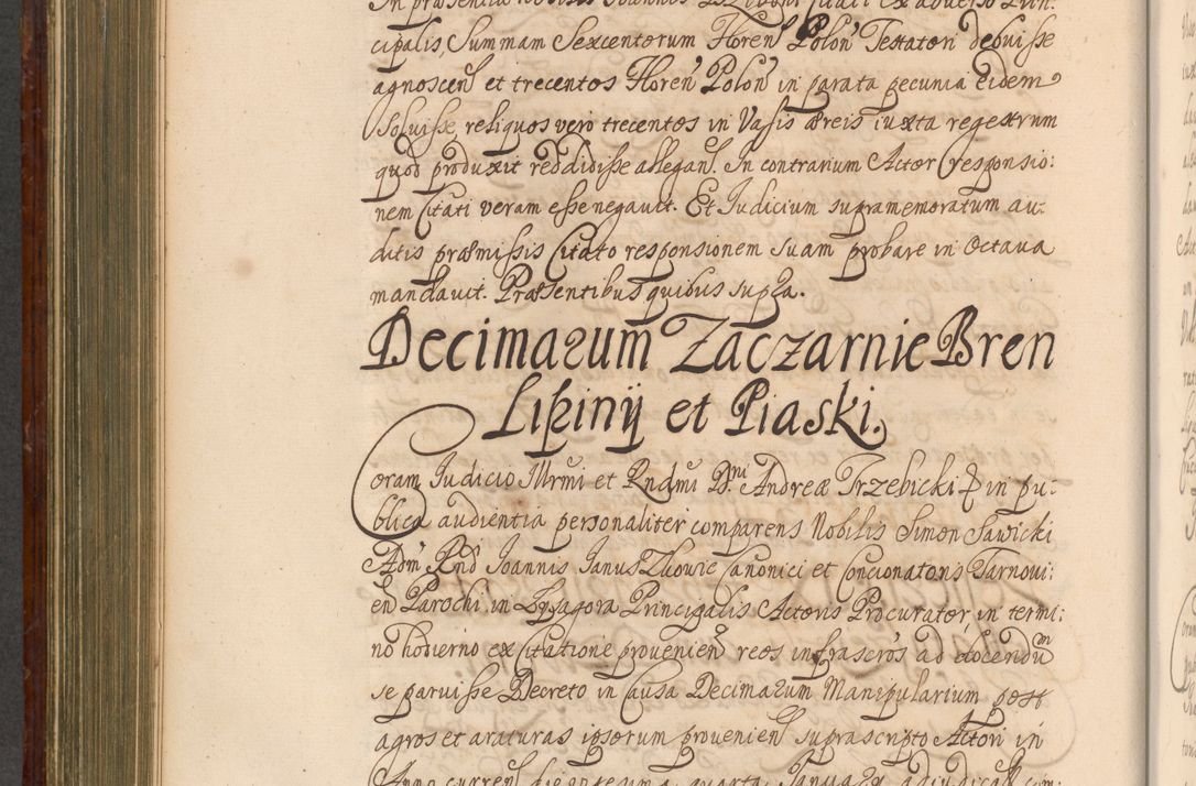 Zdjęcie nr 597 dla obiektu archiwalnego: Acta actorum episcopalium R. D. Andreae Trzebicki, episcopi Cracoviensis et ducis Severiae a die 26 Augusti anni 1661 ad annum 1666 inclusive. Volumen III.