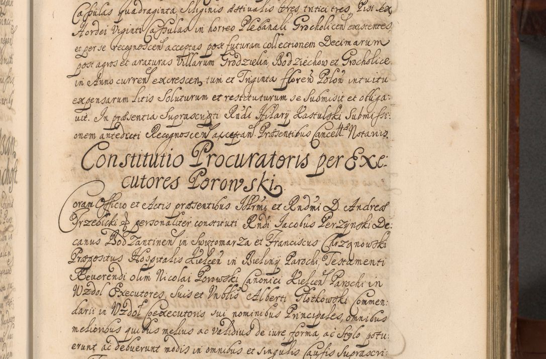 Zdjęcie nr 590 dla obiektu archiwalnego: Acta actorum episcopalium R. D. Andreae Trzebicki, episcopi Cracoviensis et ducis Severiae a die 26 Augusti anni 1661 ad annum 1666 inclusive. Volumen III.