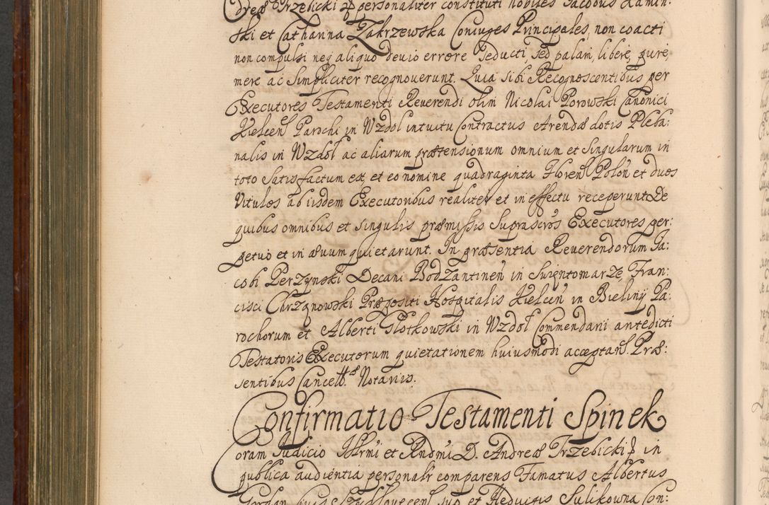 Zdjęcie nr 591 dla obiektu archiwalnego: Acta actorum episcopalium R. D. Andreae Trzebicki, episcopi Cracoviensis et ducis Severiae a die 26 Augusti anni 1661 ad annum 1666 inclusive. Volumen III.