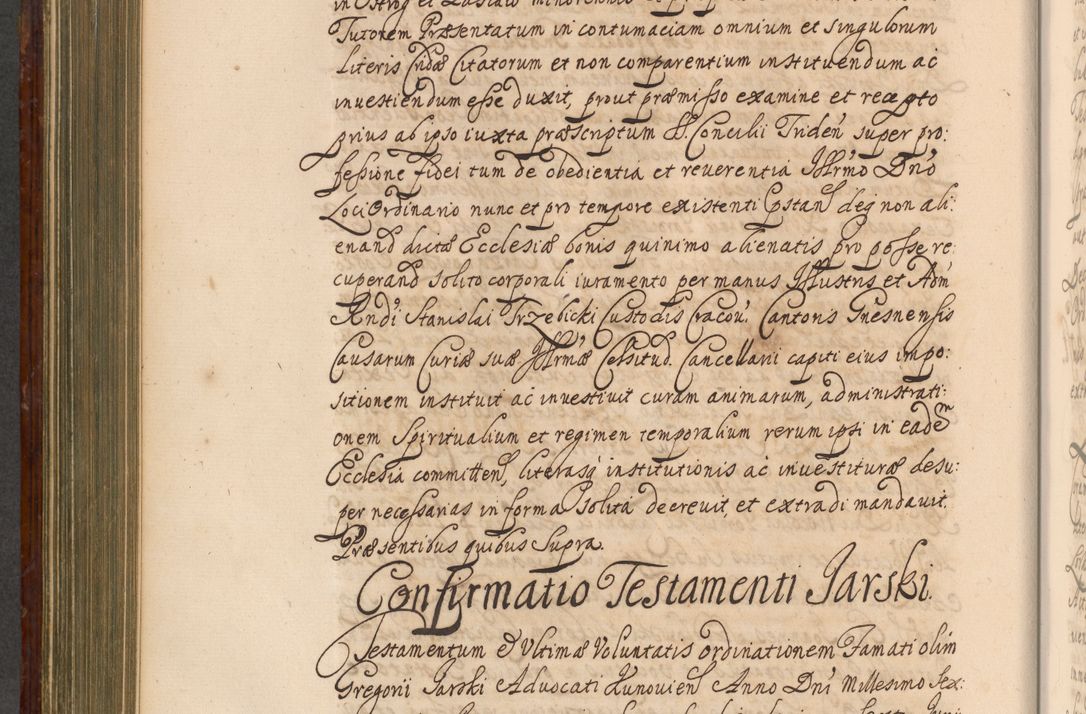 Zdjęcie nr 587 dla obiektu archiwalnego: Acta actorum episcopalium R. D. Andreae Trzebicki, episcopi Cracoviensis et ducis Severiae a die 26 Augusti anni 1661 ad annum 1666 inclusive. Volumen III.