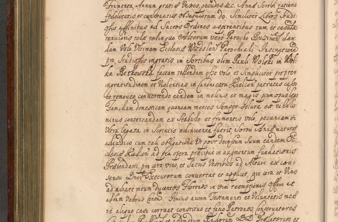 Zdjęcie nr 585 dla obiektu archiwalnego: Acta actorum episcopalium R. D. Andreae Trzebicki, episcopi Cracoviensis et ducis Severiae a die 26 Augusti anni 1661 ad annum 1666 inclusive. Volumen III.