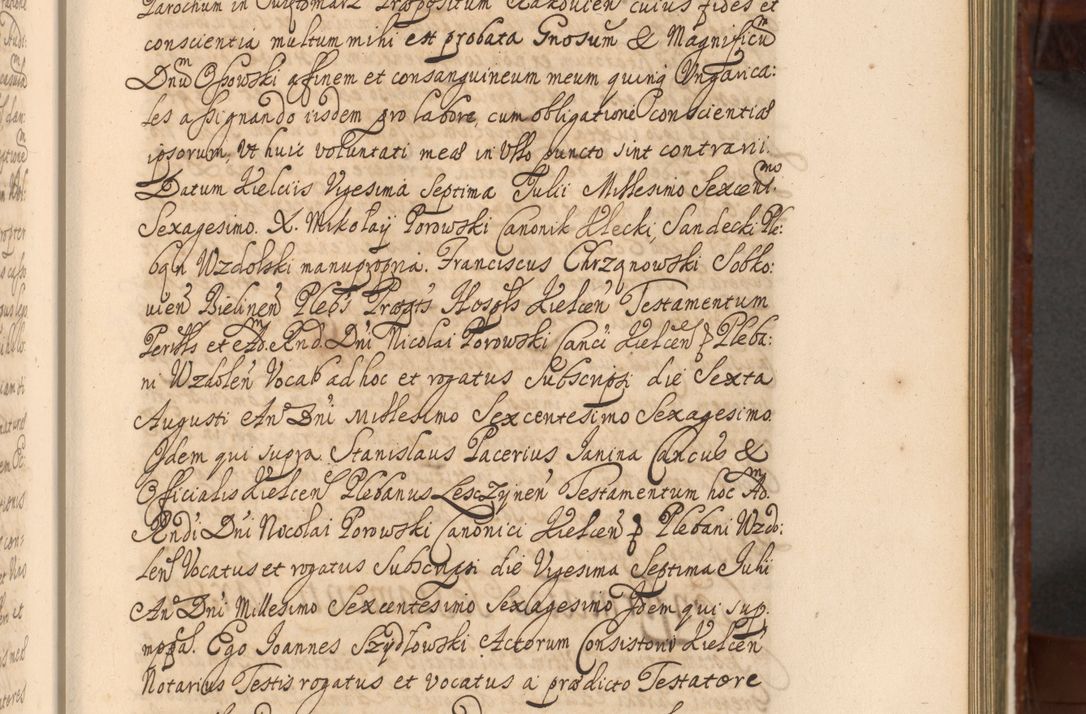 Zdjęcie nr 586 dla obiektu archiwalnego: Acta actorum episcopalium R. D. Andreae Trzebicki, episcopi Cracoviensis et ducis Severiae a die 26 Augusti anni 1661 ad annum 1666 inclusive. Volumen III.