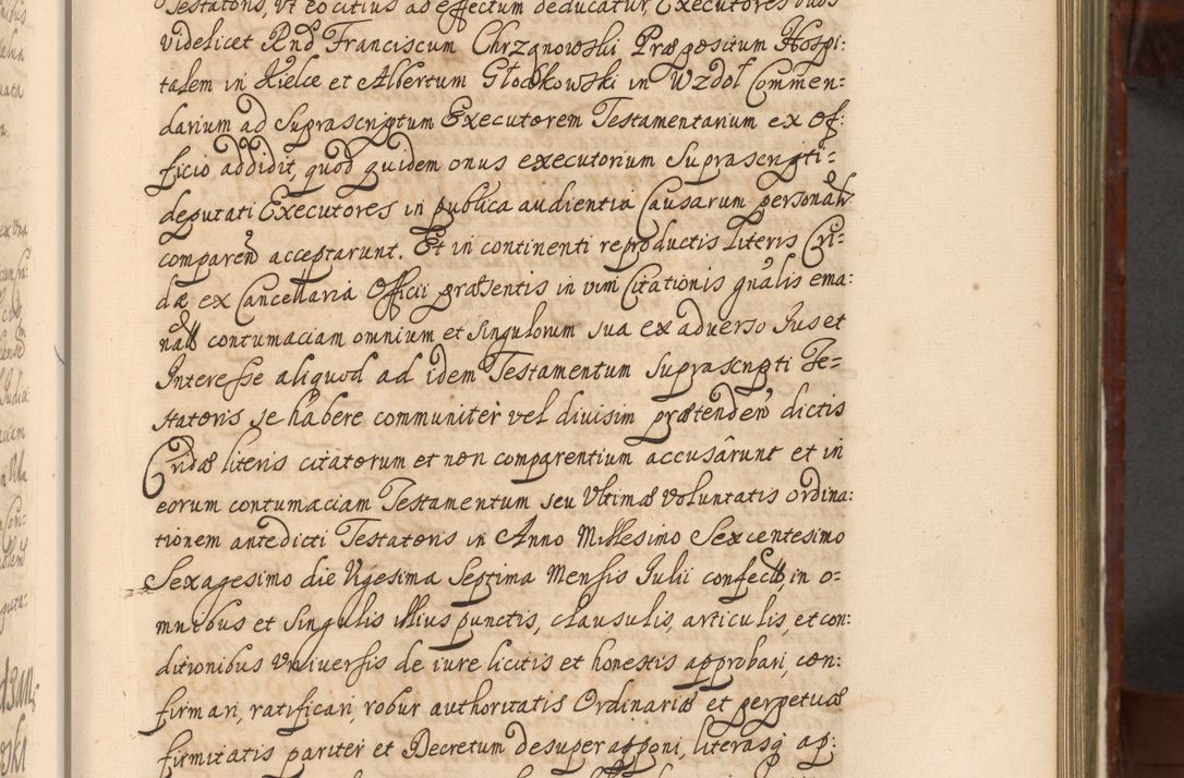 Zdjęcie nr 580 dla obiektu archiwalnego: Acta actorum episcopalium R. D. Andreae Trzebicki, episcopi Cracoviensis et ducis Severiae a die 26 Augusti anni 1661 ad annum 1666 inclusive. Volumen III.