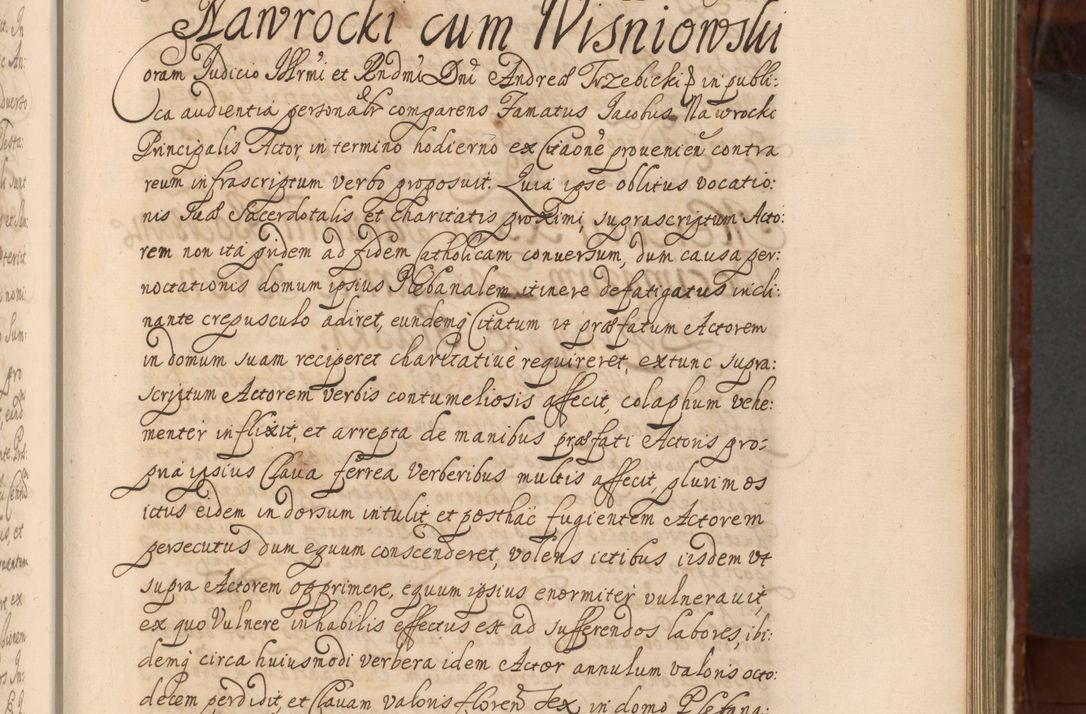 Zdjęcie nr 574 dla obiektu archiwalnego: Acta actorum episcopalium R. D. Andreae Trzebicki, episcopi Cracoviensis et ducis Severiae a die 26 Augusti anni 1661 ad annum 1666 inclusive. Volumen III.