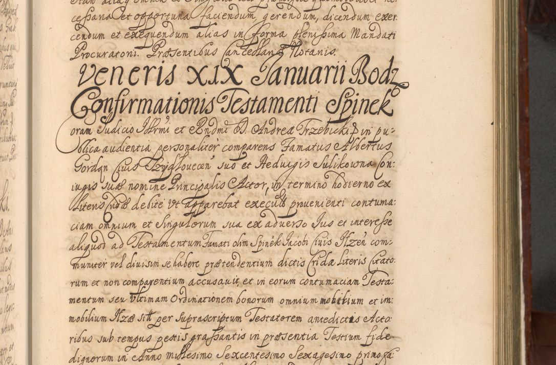 Zdjęcie nr 572 dla obiektu archiwalnego: Acta actorum episcopalium R. D. Andreae Trzebicki, episcopi Cracoviensis et ducis Severiae a die 26 Augusti anni 1661 ad annum 1666 inclusive. Volumen III.