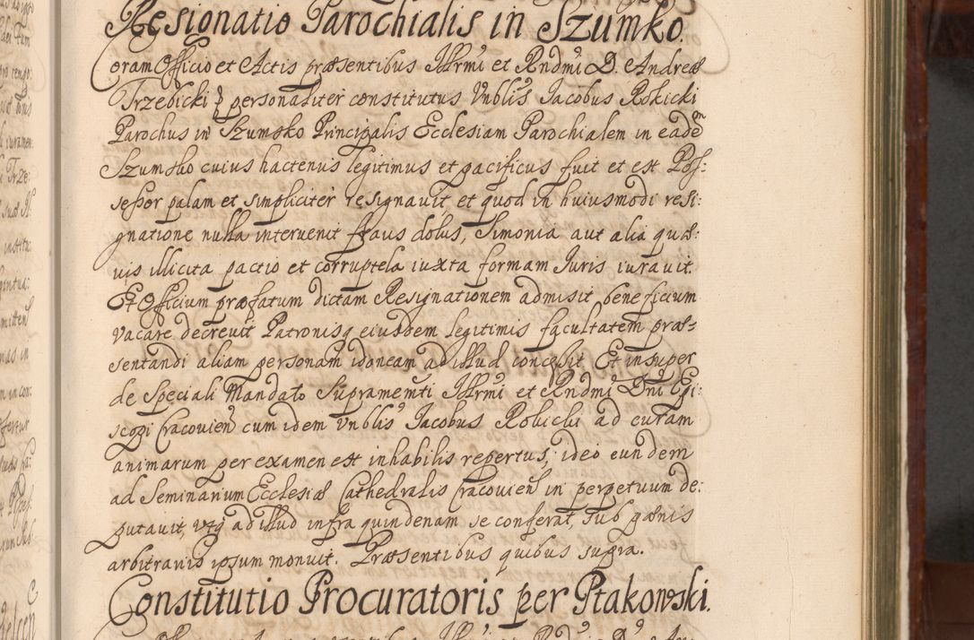 Zdjęcie nr 570 dla obiektu archiwalnego: Acta actorum episcopalium R. D. Andreae Trzebicki, episcopi Cracoviensis et ducis Severiae a die 26 Augusti anni 1661 ad annum 1666 inclusive. Volumen III.
