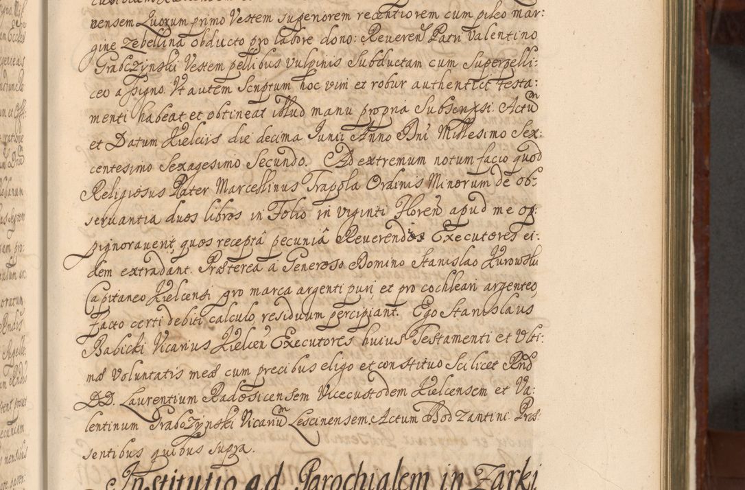Zdjęcie nr 568 dla obiektu archiwalnego: Acta actorum episcopalium R. D. Andreae Trzebicki, episcopi Cracoviensis et ducis Severiae a die 26 Augusti anni 1661 ad annum 1666 inclusive. Volumen III.