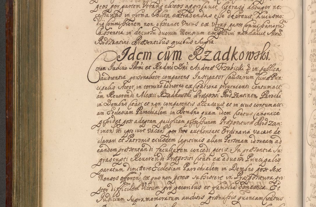 Zdjęcie nr 561 dla obiektu archiwalnego: Acta actorum episcopalium R. D. Andreae Trzebicki, episcopi Cracoviensis et ducis Severiae a die 26 Augusti anni 1661 ad annum 1666 inclusive. Volumen III.
