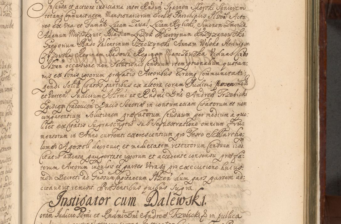 Zdjęcie nr 560 dla obiektu archiwalnego: Acta actorum episcopalium R. D. Andreae Trzebicki, episcopi Cracoviensis et ducis Severiae a die 26 Augusti anni 1661 ad annum 1666 inclusive. Volumen III.