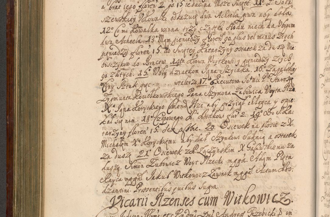 Zdjęcie nr 557 dla obiektu archiwalnego: Acta actorum episcopalium R. D. Andreae Trzebicki, episcopi Cracoviensis et ducis Severiae a die 26 Augusti anni 1661 ad annum 1666 inclusive. Volumen III.