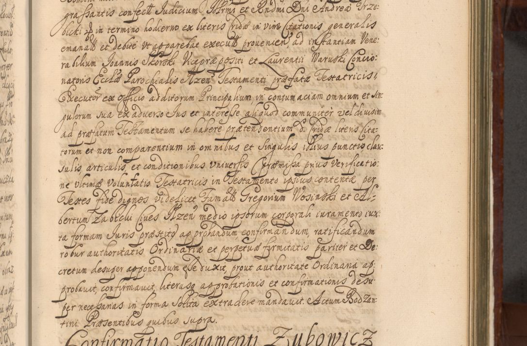 Zdjęcie nr 544 dla obiektu archiwalnego: Acta actorum episcopalium R. D. Andreae Trzebicki, episcopi Cracoviensis et ducis Severiae a die 26 Augusti anni 1661 ad annum 1666 inclusive. Volumen III.