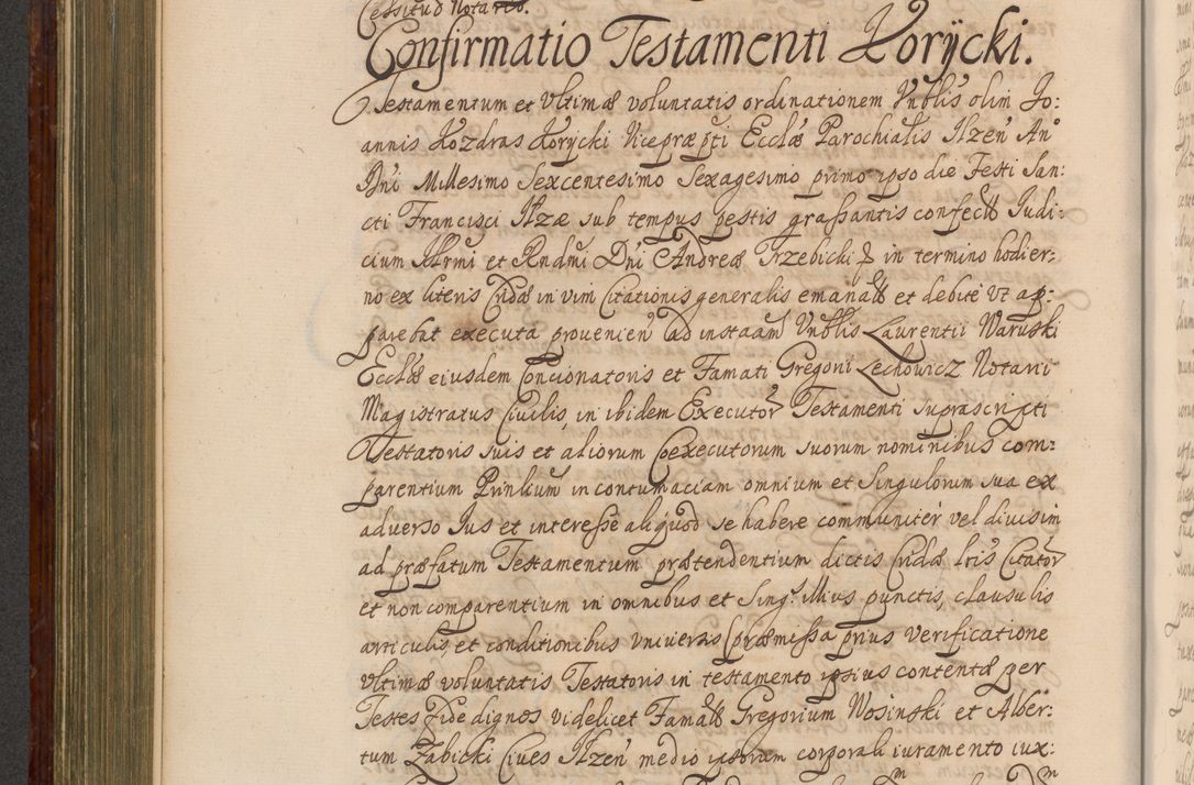 Zdjęcie nr 535 dla obiektu archiwalnego: Acta actorum episcopalium R. D. Andreae Trzebicki, episcopi Cracoviensis et ducis Severiae a die 26 Augusti anni 1661 ad annum 1666 inclusive. Volumen III.