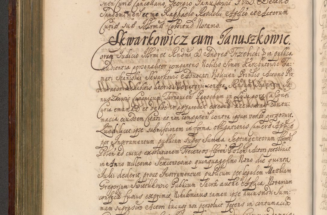 Zdjęcie nr 531 dla obiektu archiwalnego: Acta actorum episcopalium R. D. Andreae Trzebicki, episcopi Cracoviensis et ducis Severiae a die 26 Augusti anni 1661 ad annum 1666 inclusive. Volumen III.