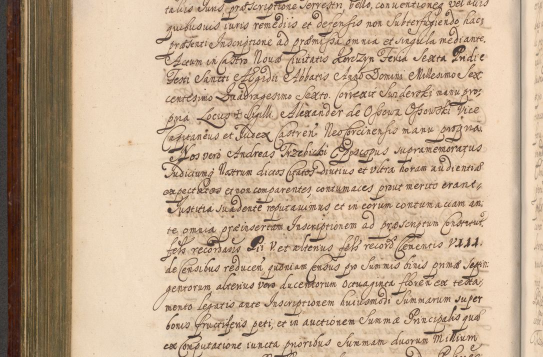 Zdjęcie nr 523 dla obiektu archiwalnego: Acta actorum episcopalium R. D. Andreae Trzebicki, episcopi Cracoviensis et ducis Severiae a die 26 Augusti anni 1661 ad annum 1666 inclusive. Volumen III.