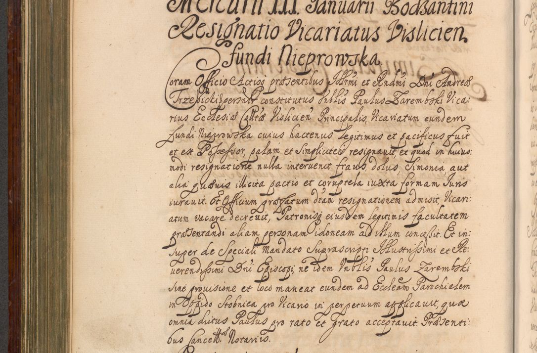 Zdjęcie nr 513 dla obiektu archiwalnego: Acta actorum episcopalium R. D. Andreae Trzebicki, episcopi Cracoviensis et ducis Severiae a die 26 Augusti anni 1661 ad annum 1666 inclusive. Volumen III.