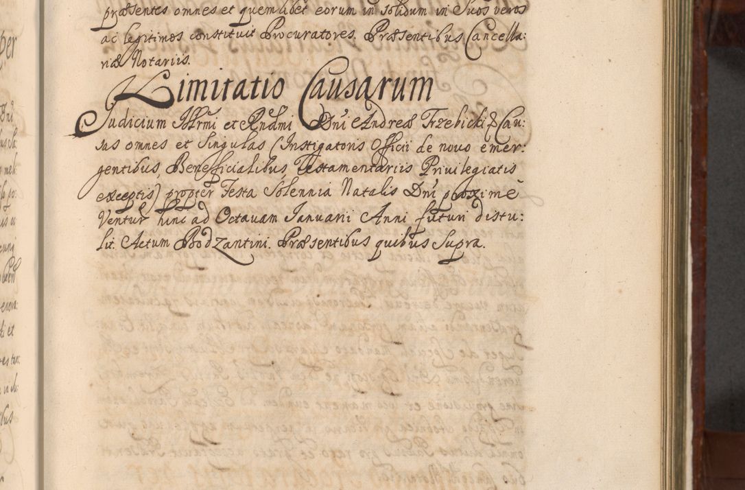 Zdjęcie nr 512 dla obiektu archiwalnego: Acta actorum episcopalium R. D. Andreae Trzebicki, episcopi Cracoviensis et ducis Severiae a die 26 Augusti anni 1661 ad annum 1666 inclusive. Volumen III.