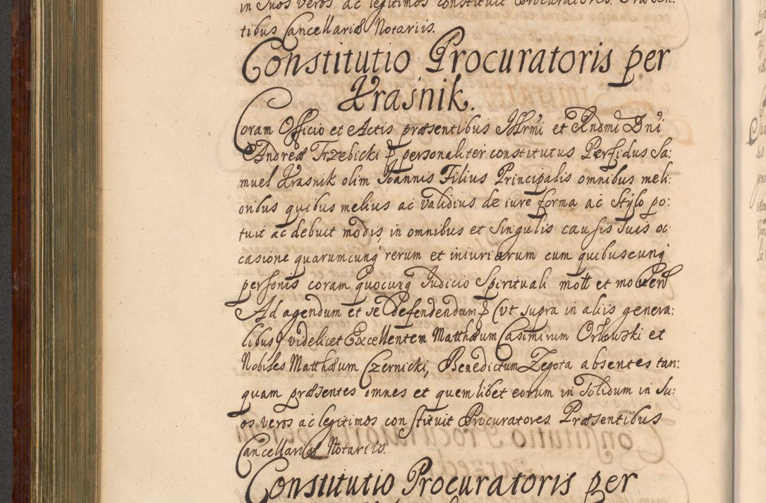 Zdjęcie nr 511 dla obiektu archiwalnego: Acta actorum episcopalium R. D. Andreae Trzebicki, episcopi Cracoviensis et ducis Severiae a die 26 Augusti anni 1661 ad annum 1666 inclusive. Volumen III.