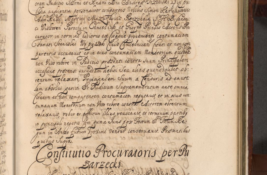 Zdjęcie nr 510 dla obiektu archiwalnego: Acta actorum episcopalium R. D. Andreae Trzebicki, episcopi Cracoviensis et ducis Severiae a die 26 Augusti anni 1661 ad annum 1666 inclusive. Volumen III.