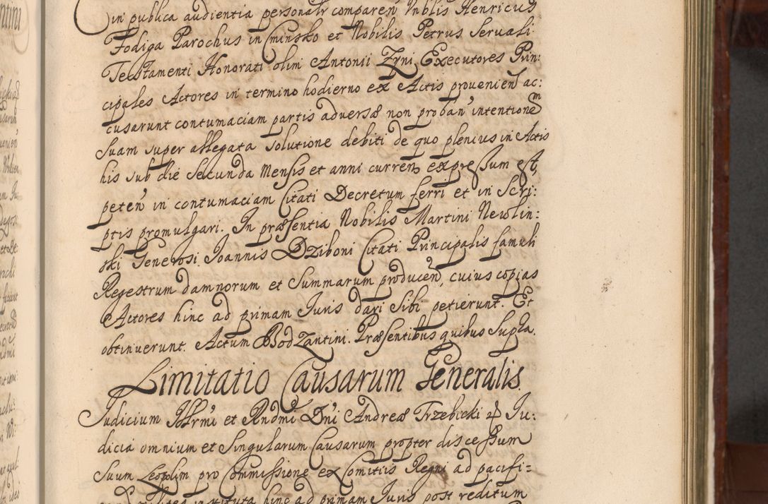 Zdjęcie nr 506 dla obiektu archiwalnego: Acta actorum episcopalium R. D. Andreae Trzebicki, episcopi Cracoviensis et ducis Severiae a die 26 Augusti anni 1661 ad annum 1666 inclusive. Volumen III.