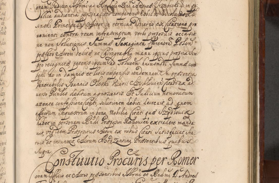 Zdjęcie nr 504 dla obiektu archiwalnego: Acta actorum episcopalium R. D. Andreae Trzebicki, episcopi Cracoviensis et ducis Severiae a die 26 Augusti anni 1661 ad annum 1666 inclusive. Volumen III.