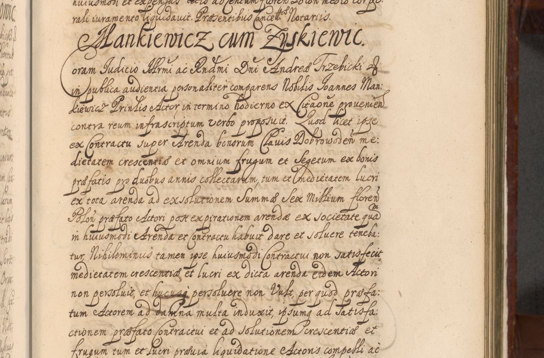 Zdjęcie nr 496 dla obiektu archiwalnego: Acta actorum episcopalium R. D. Andreae Trzebicki, episcopi Cracoviensis et ducis Severiae a die 26 Augusti anni 1661 ad annum 1666 inclusive. Volumen III.