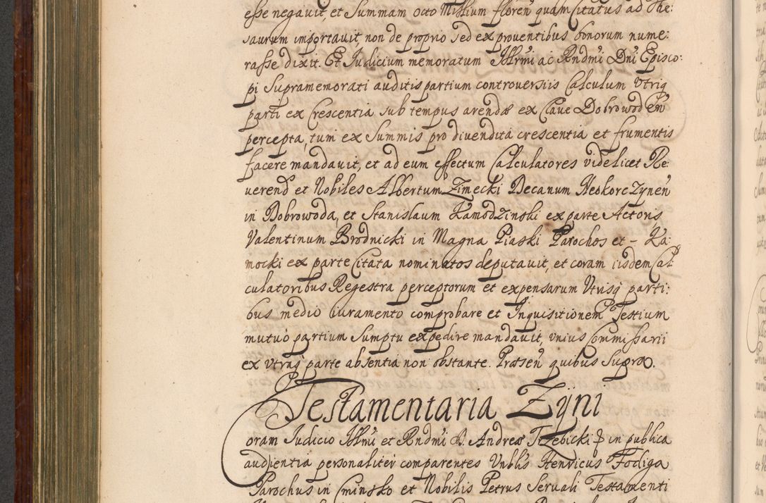 Zdjęcie nr 497 dla obiektu archiwalnego: Acta actorum episcopalium R. D. Andreae Trzebicki, episcopi Cracoviensis et ducis Severiae a die 26 Augusti anni 1661 ad annum 1666 inclusive. Volumen III.