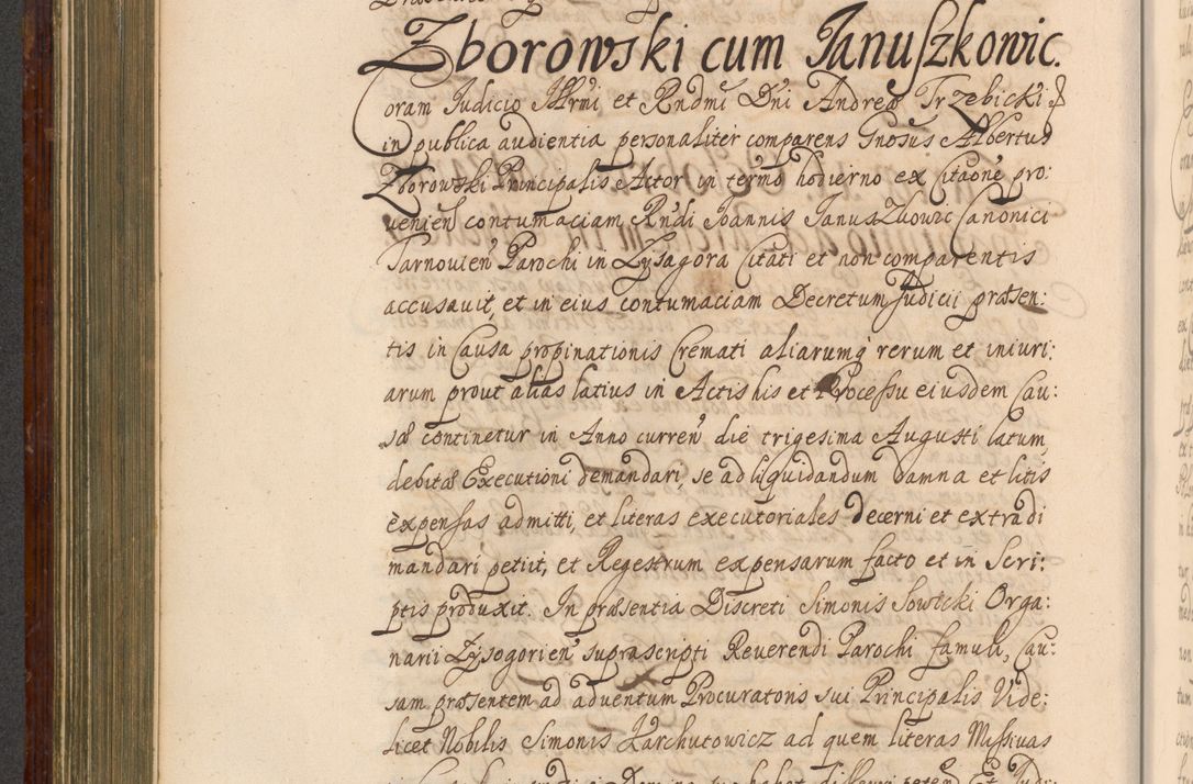 Zdjęcie nr 495 dla obiektu archiwalnego: Acta actorum episcopalium R. D. Andreae Trzebicki, episcopi Cracoviensis et ducis Severiae a die 26 Augusti anni 1661 ad annum 1666 inclusive. Volumen III.