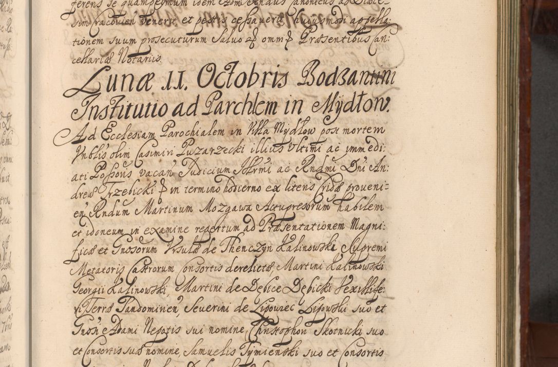 Zdjęcie nr 494 dla obiektu archiwalnego: Acta actorum episcopalium R. D. Andreae Trzebicki, episcopi Cracoviensis et ducis Severiae a die 26 Augusti anni 1661 ad annum 1666 inclusive. Volumen III.