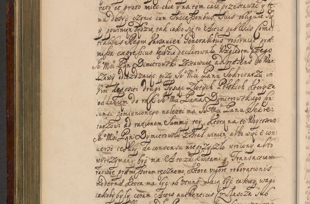 Zdjęcie nr 487 dla obiektu archiwalnego: Acta actorum episcopalium R. D. Andreae Trzebicki, episcopi Cracoviensis et ducis Severiae a die 26 Augusti anni 1661 ad annum 1666 inclusive. Volumen III.