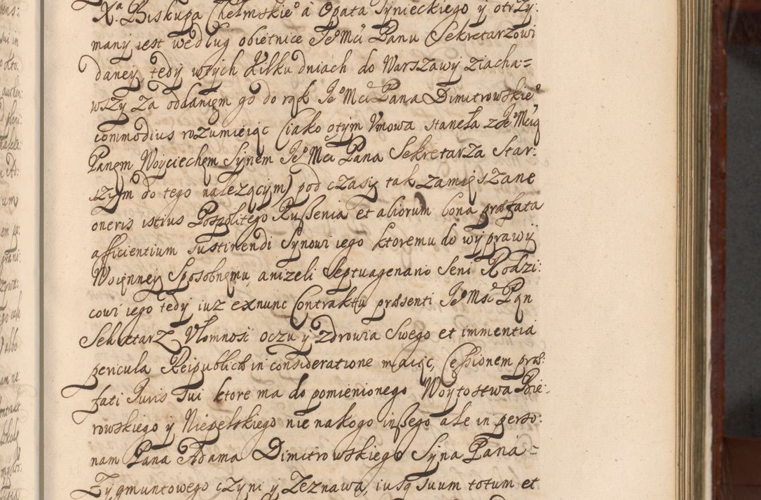 Zdjęcie nr 486 dla obiektu archiwalnego: Acta actorum episcopalium R. D. Andreae Trzebicki, episcopi Cracoviensis et ducis Severiae a die 26 Augusti anni 1661 ad annum 1666 inclusive. Volumen III.