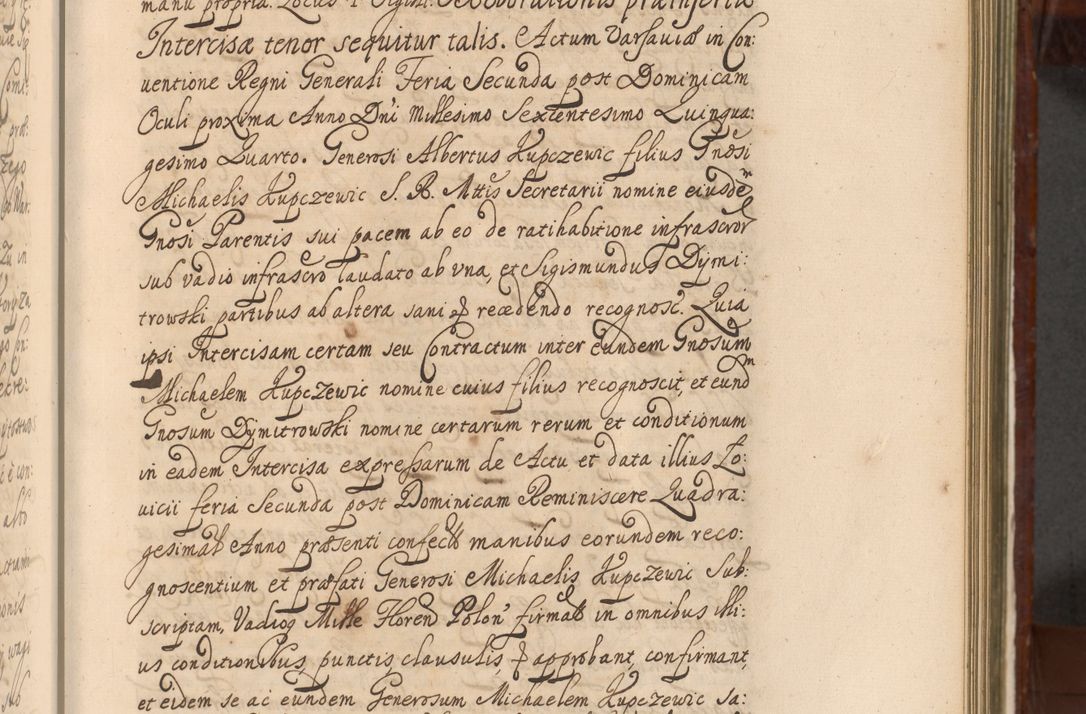Zdjęcie nr 488 dla obiektu archiwalnego: Acta actorum episcopalium R. D. Andreae Trzebicki, episcopi Cracoviensis et ducis Severiae a die 26 Augusti anni 1661 ad annum 1666 inclusive. Volumen III.