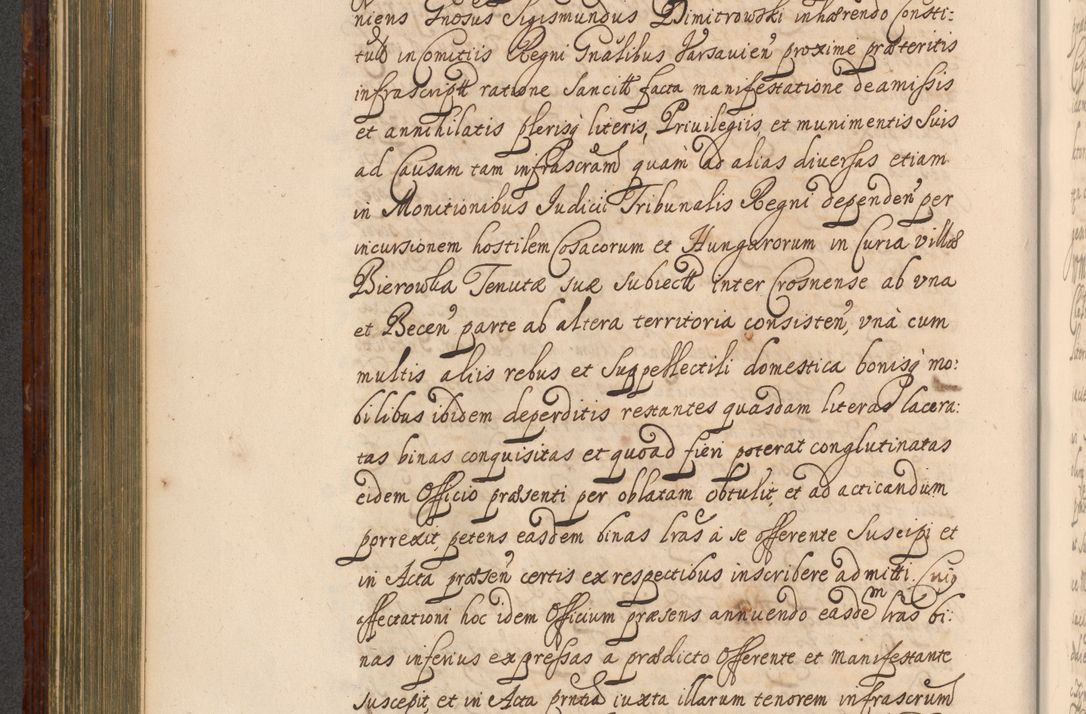 Zdjęcie nr 489 dla obiektu archiwalnego: Acta actorum episcopalium R. D. Andreae Trzebicki, episcopi Cracoviensis et ducis Severiae a die 26 Augusti anni 1661 ad annum 1666 inclusive. Volumen III.