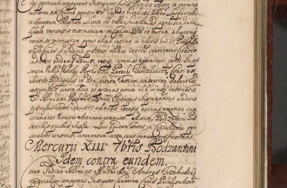 Zdjęcie nr 478 dla obiektu archiwalnego: Acta actorum episcopalium R. D. Andreae Trzebicki, episcopi Cracoviensis et ducis Severiae a die 26 Augusti anni 1661 ad annum 1666 inclusive. Volumen III.