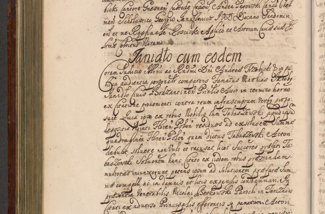 Zdjęcie nr 481 dla obiektu archiwalnego: Acta actorum episcopalium R. D. Andreae Trzebicki, episcopi Cracoviensis et ducis Severiae a die 26 Augusti anni 1661 ad annum 1666 inclusive. Volumen III.