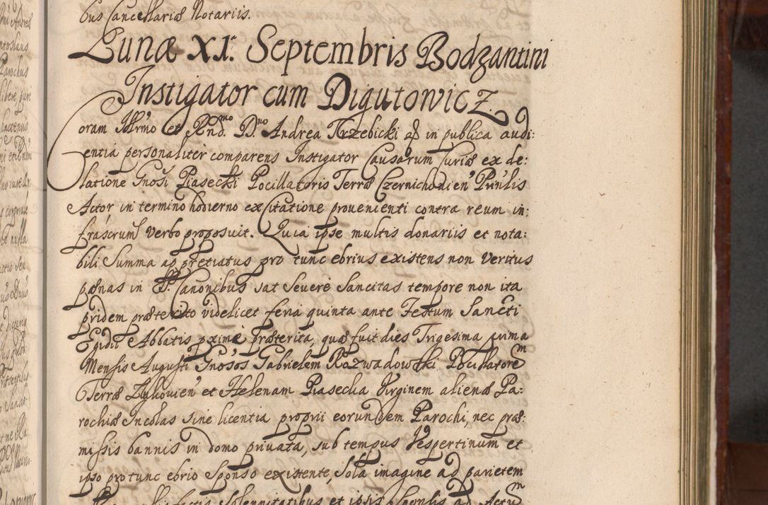 Zdjęcie nr 476 dla obiektu archiwalnego: Acta actorum episcopalium R. D. Andreae Trzebicki, episcopi Cracoviensis et ducis Severiae a die 26 Augusti anni 1661 ad annum 1666 inclusive. Volumen III.
