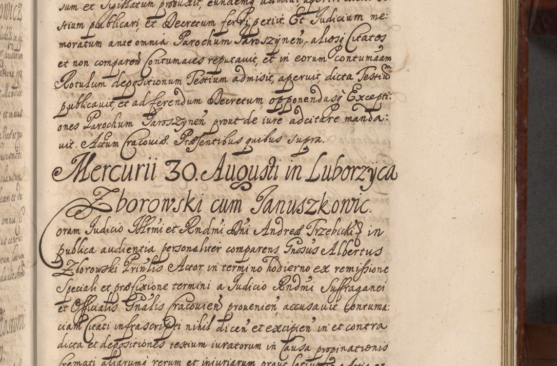 Zdjęcie nr 472 dla obiektu archiwalnego: Acta actorum episcopalium R. D. Andreae Trzebicki, episcopi Cracoviensis et ducis Severiae a die 26 Augusti anni 1661 ad annum 1666 inclusive. Volumen III.