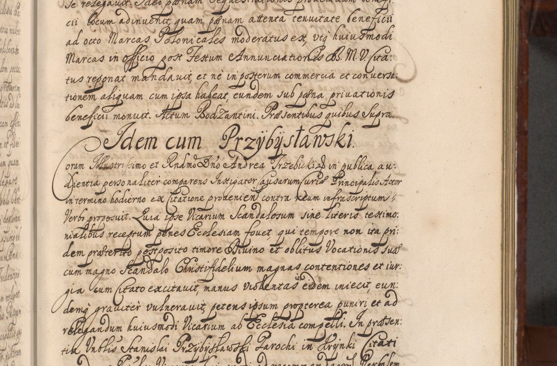 Zdjęcie nr 466 dla obiektu archiwalnego: Acta actorum episcopalium R. D. Andreae Trzebicki, episcopi Cracoviensis et ducis Severiae a die 26 Augusti anni 1661 ad annum 1666 inclusive. Volumen III.