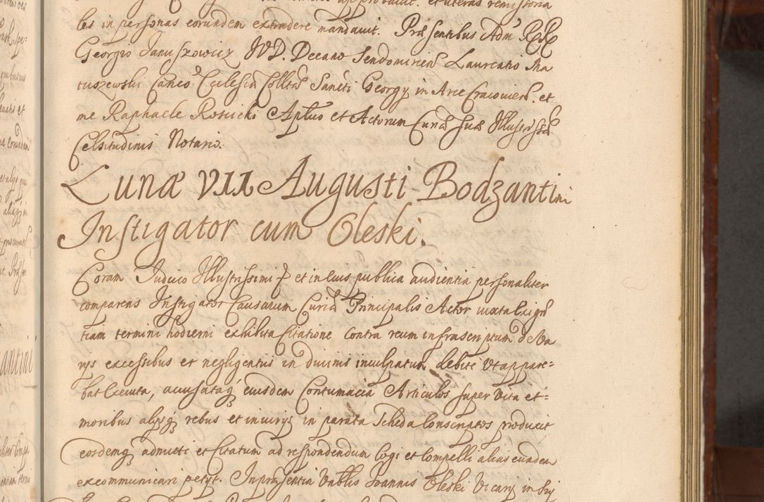 Zdjęcie nr 462 dla obiektu archiwalnego: Acta actorum episcopalium R. D. Andreae Trzebicki, episcopi Cracoviensis et ducis Severiae a die 26 Augusti anni 1661 ad annum 1666 inclusive. Volumen III.